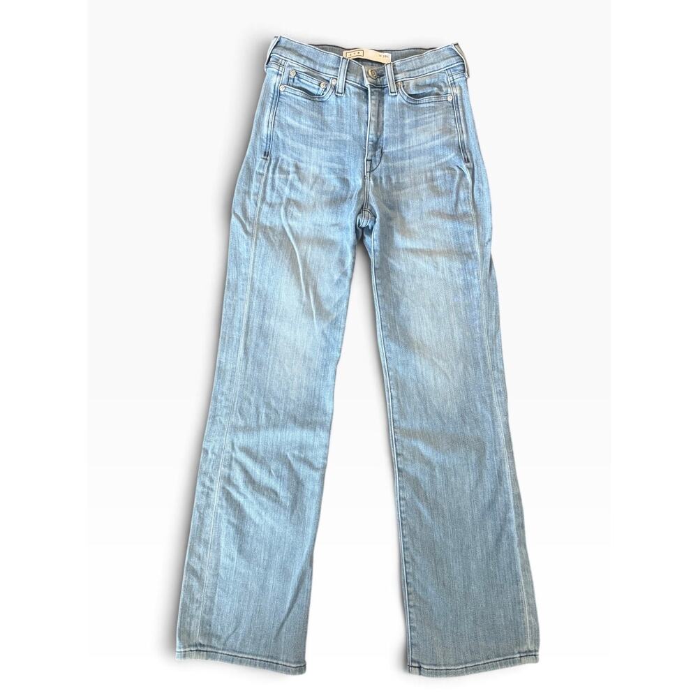 AYR The Pop Light Wash Jeans Size W25L - Picture 2 of 7